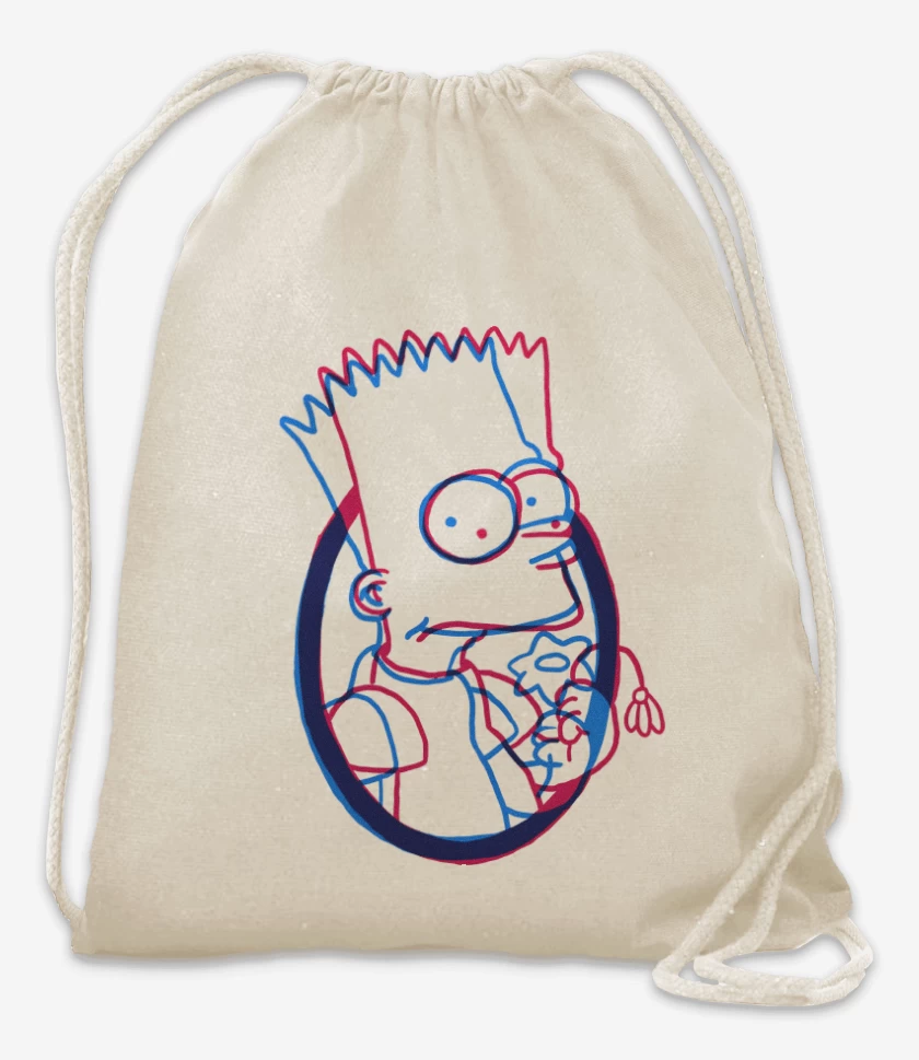 Mochila Blanco de Feliz Triste