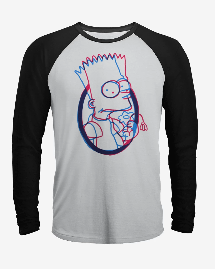 Polera Raglan Feliz Triste
