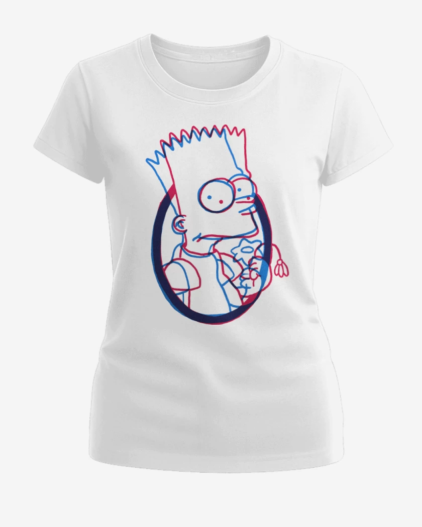 Polera de Mujer Blanco de Feliz Triste