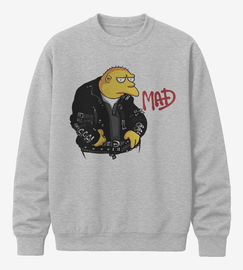 Poleron polo Gris Melange de MAD