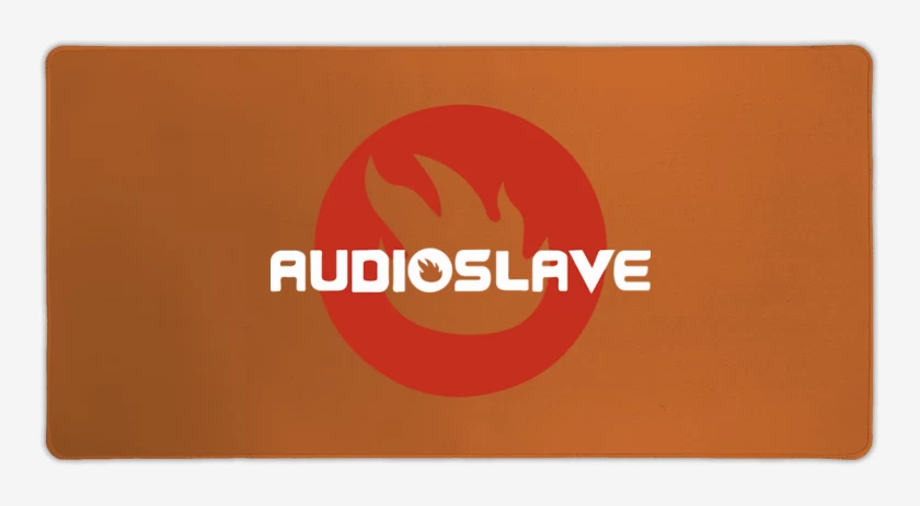 Mouse pad Gamer Naranjo de Audioslave