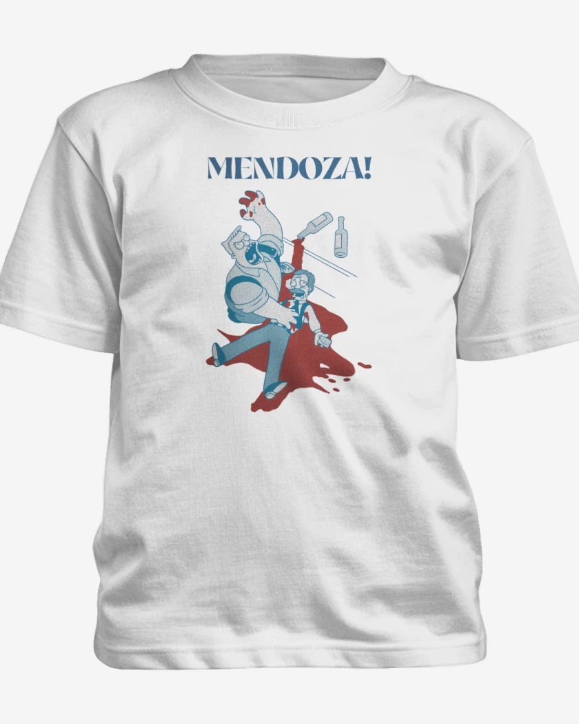 Polera de niño Blanco de MENDOZA!