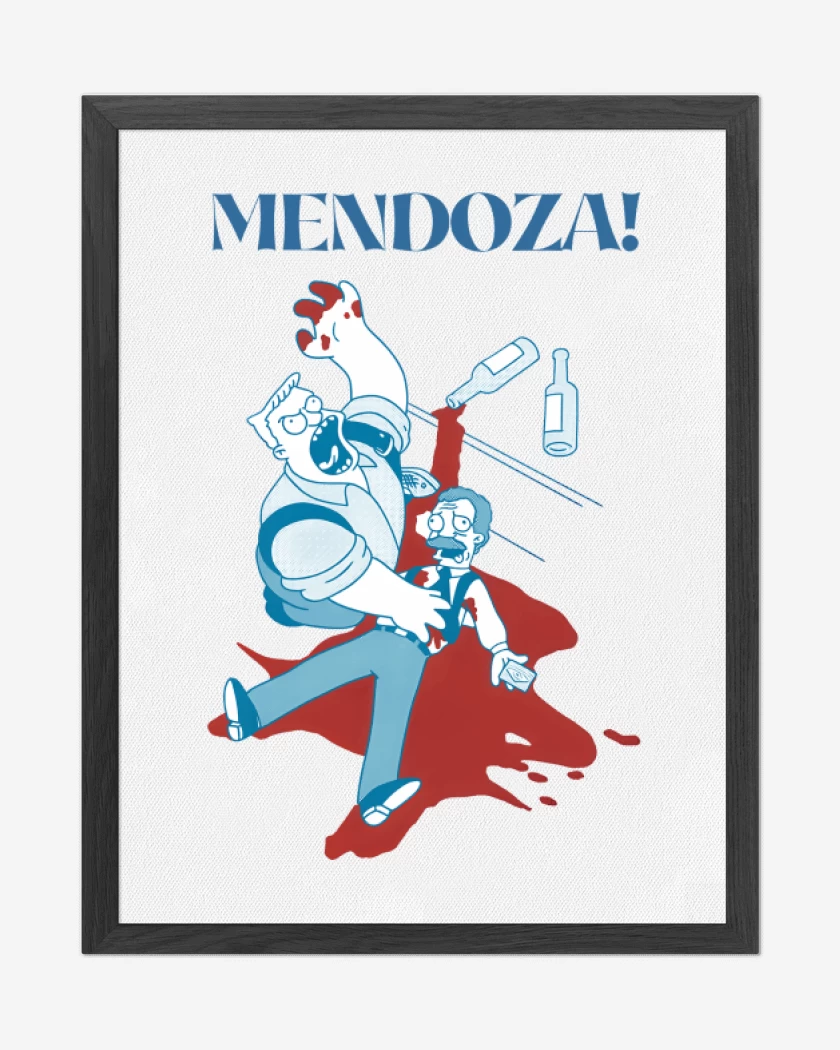 Cuadro decorativo Blanco de MENDOZA!