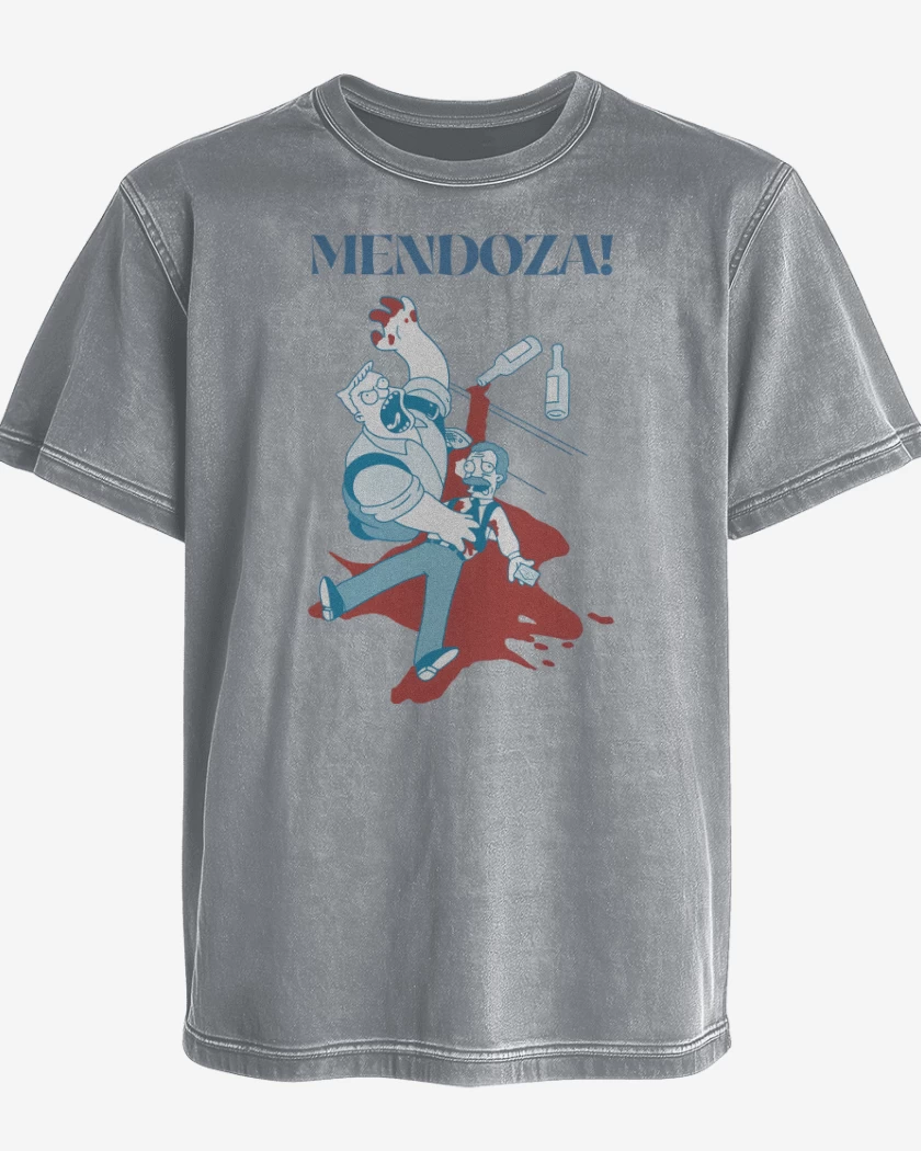 Polera desgastada MENDOZA!