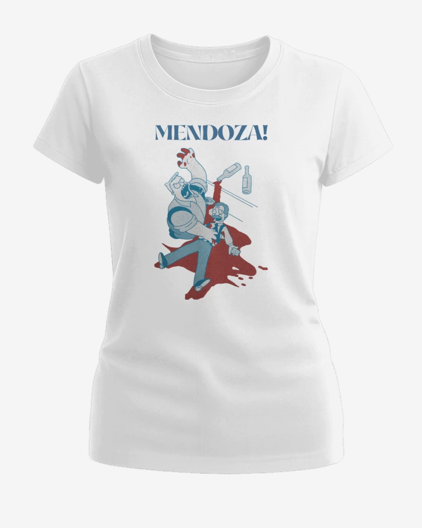 Polera de Mujer Blanco de MENDOZA!