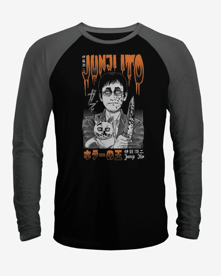 Polera Raglan Junji Ito