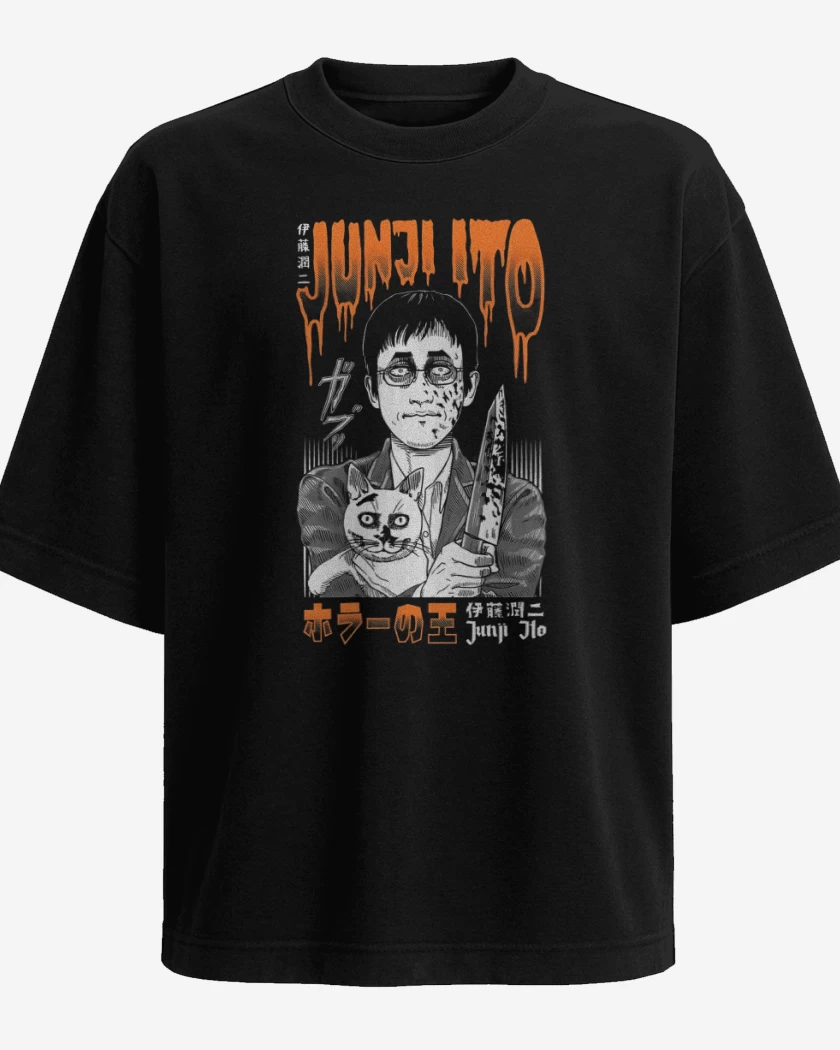 Polera Oversize Junji Ito