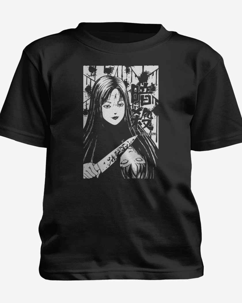 Polera de niño Negro de Assassins