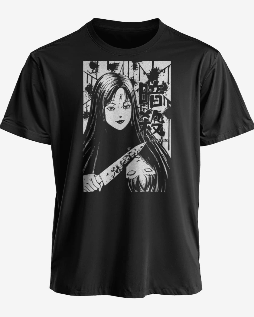 Polera premium Negro de Assassins