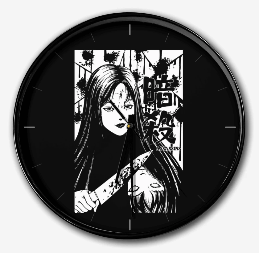 Reloj Negro de Assassins