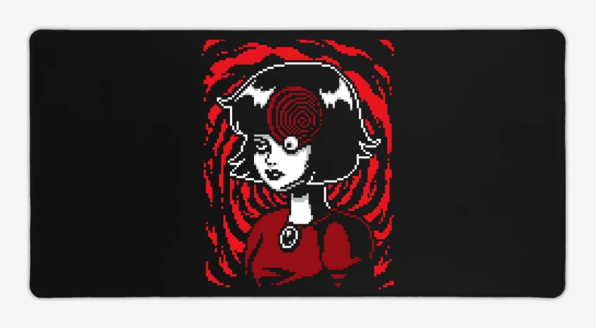 Mouse pad Gamer Negro de Uzumakbit