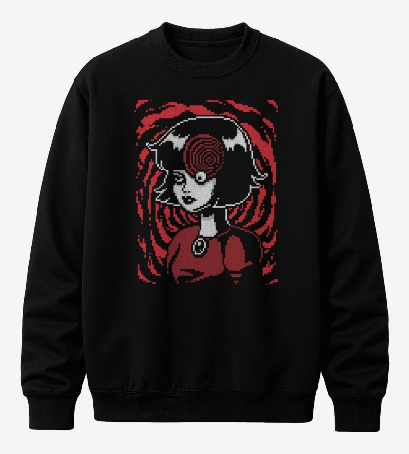 Poleron polo Negro de Uzumakbit