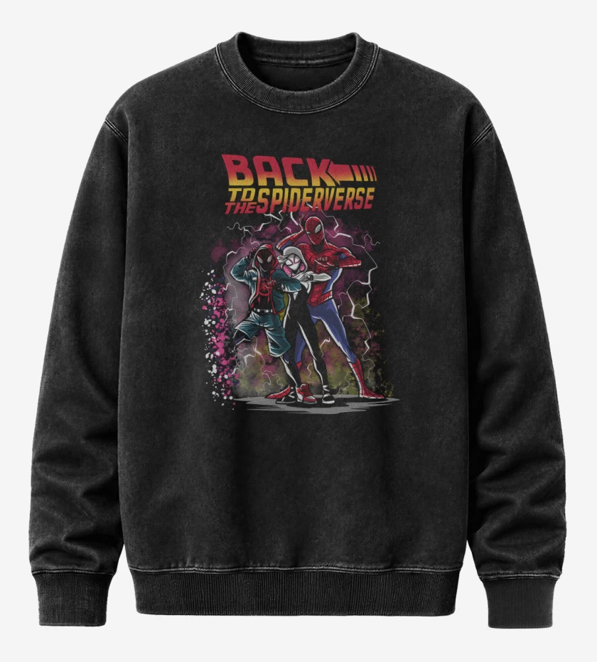 Poleron Polo Acid Wash Back to the Spiderverse 