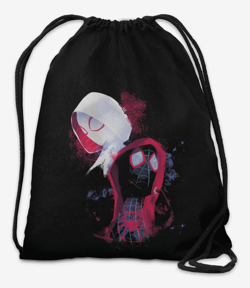 Mochila Negro de SpiderGwen SpiderMorales