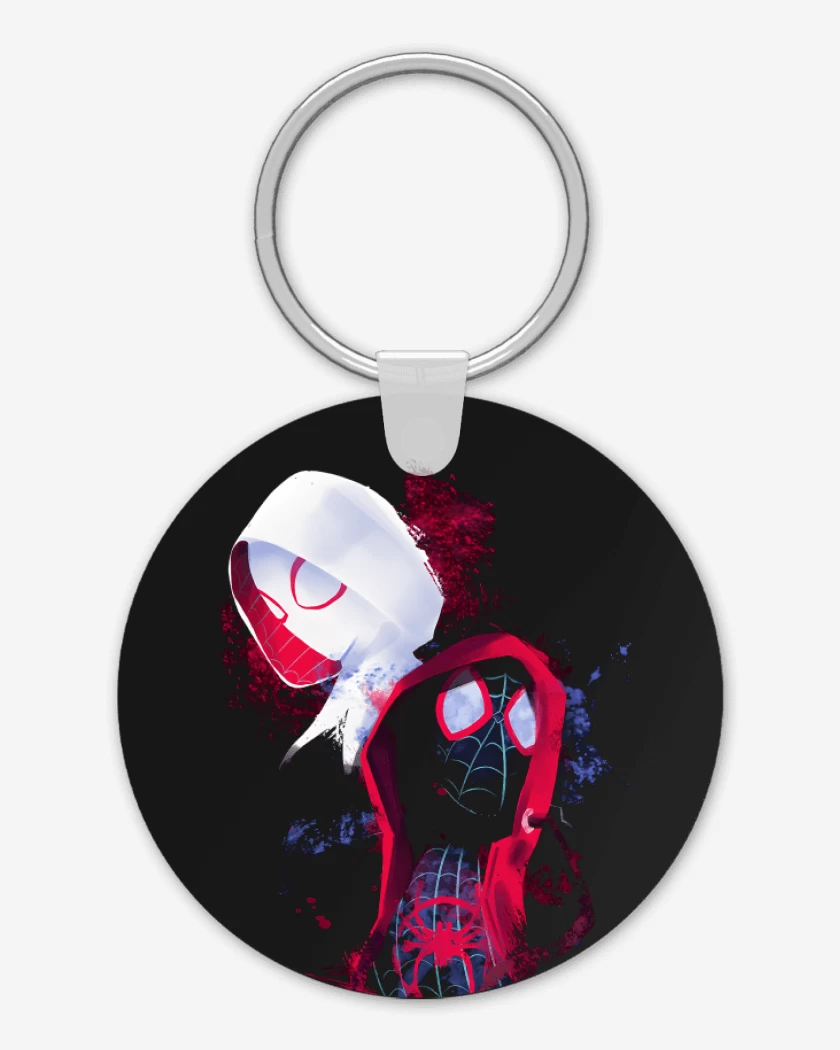 Llavero Negro de SpiderGwen SpiderMorales