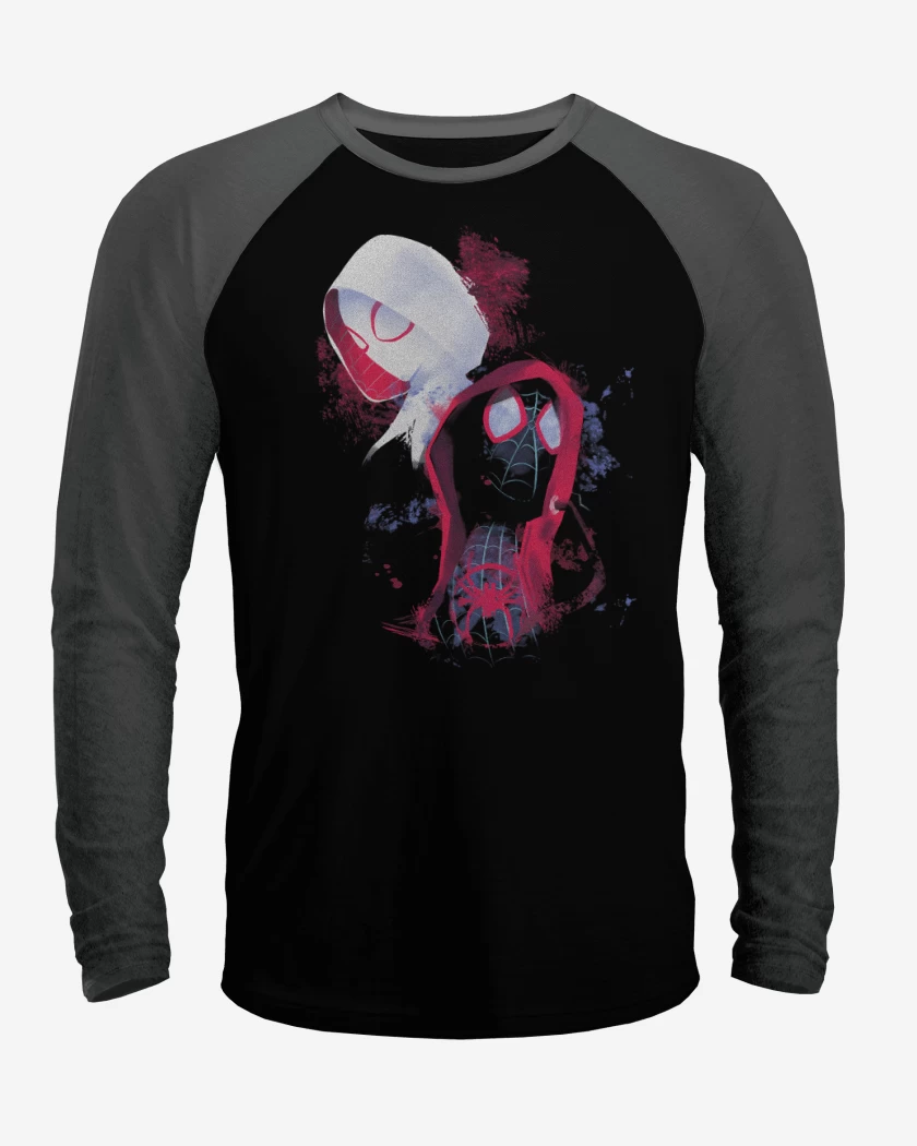 Polera Raglan SpiderGwen SpiderMorales