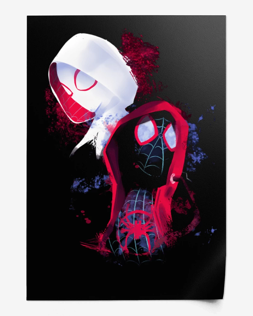 Print SpiderGwen SpiderMorales