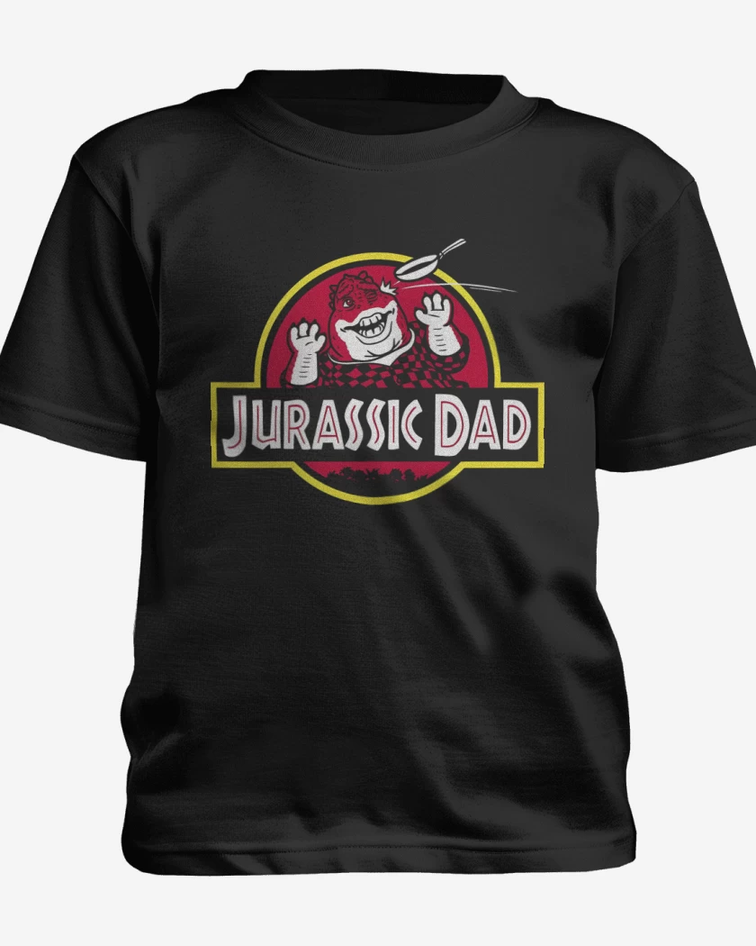 Polera de niño Negro de Jurassic Dad