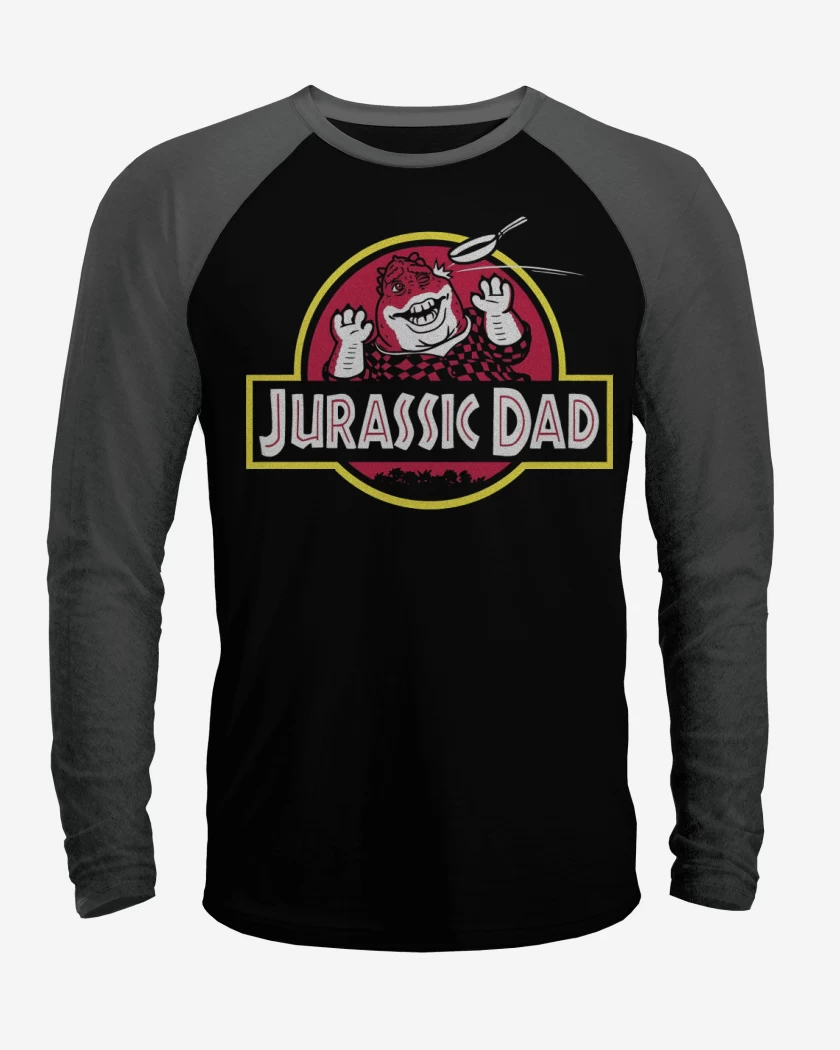 Polera Raglan Jurassic Dad