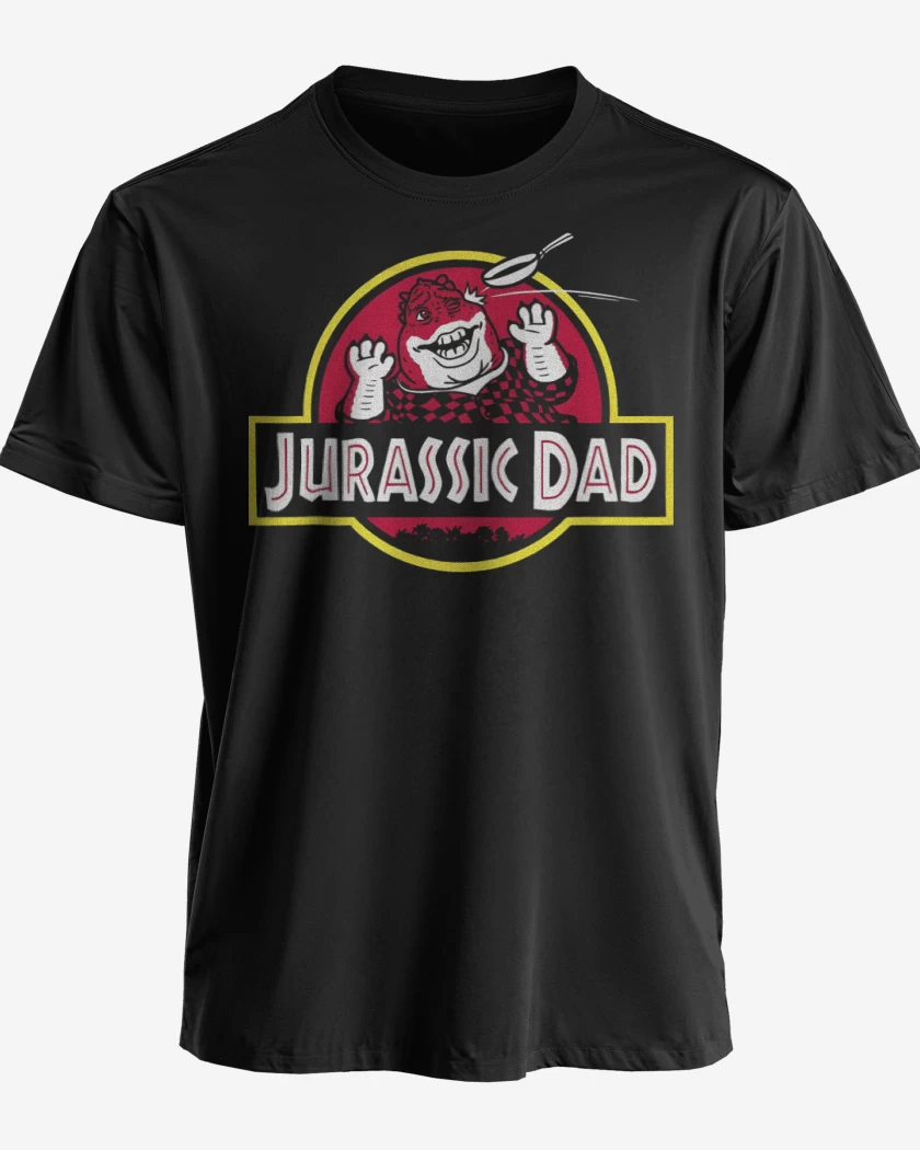 Polera premium Negro de Jurassic Dad