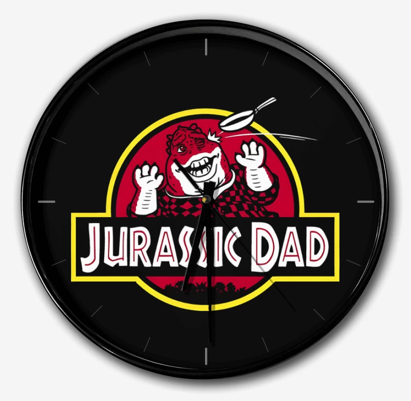 Reloj Negro de Jurassic Dad