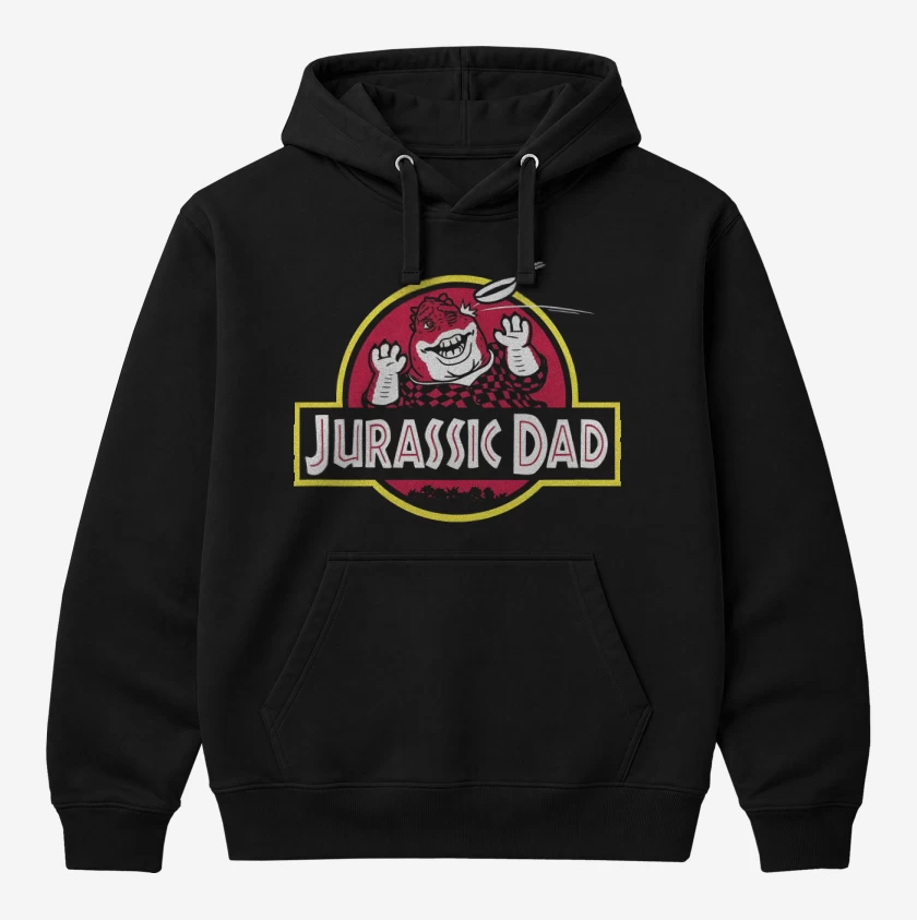 Polerón Canguro Negro de Jurassic Dad