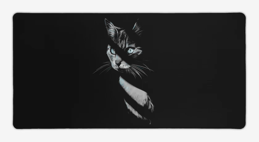 Mouse pad Gamer Gatito en las Sombras