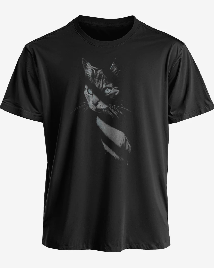 Polera Gatito en las Sombras