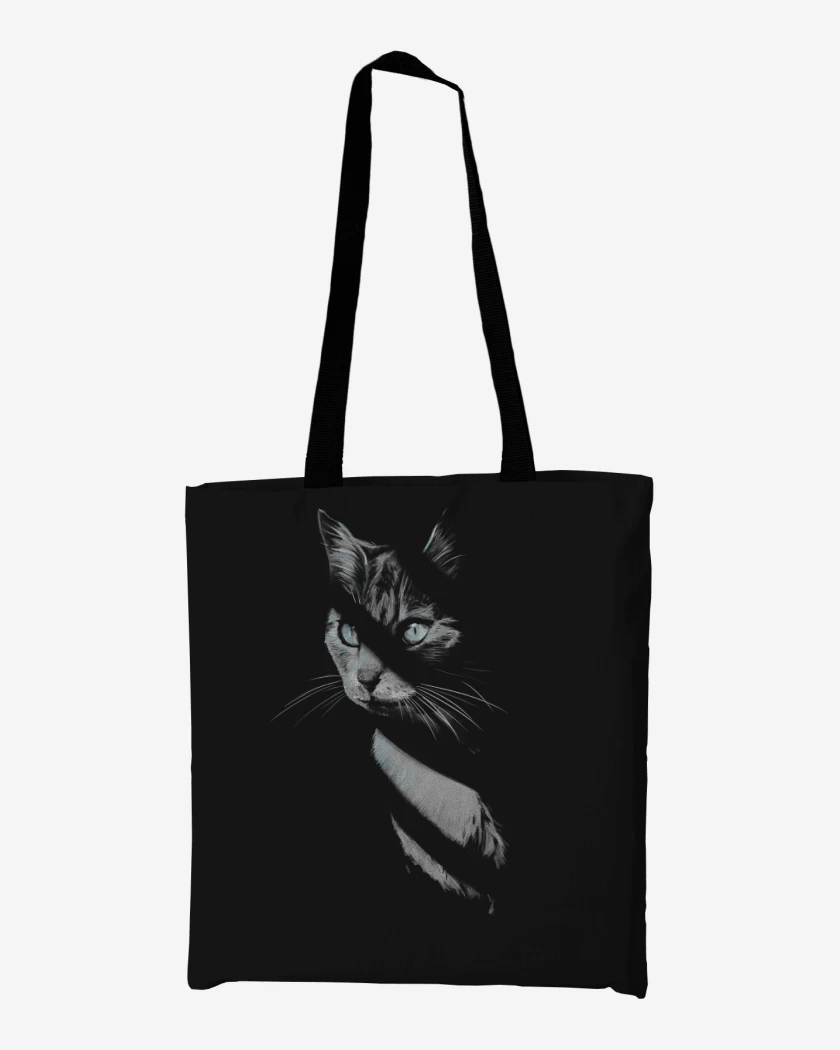 Totebag Gatito en las Sombras