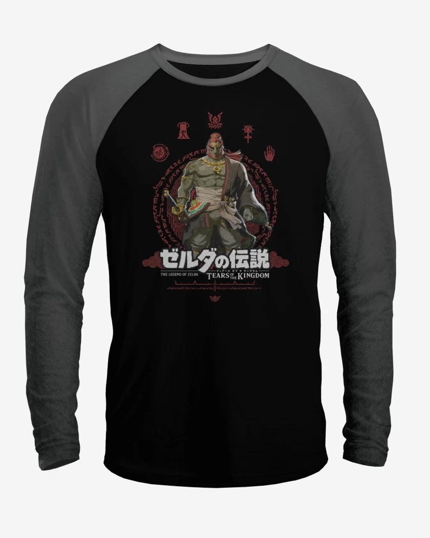 Polera Raglan TOTK Ganondorf