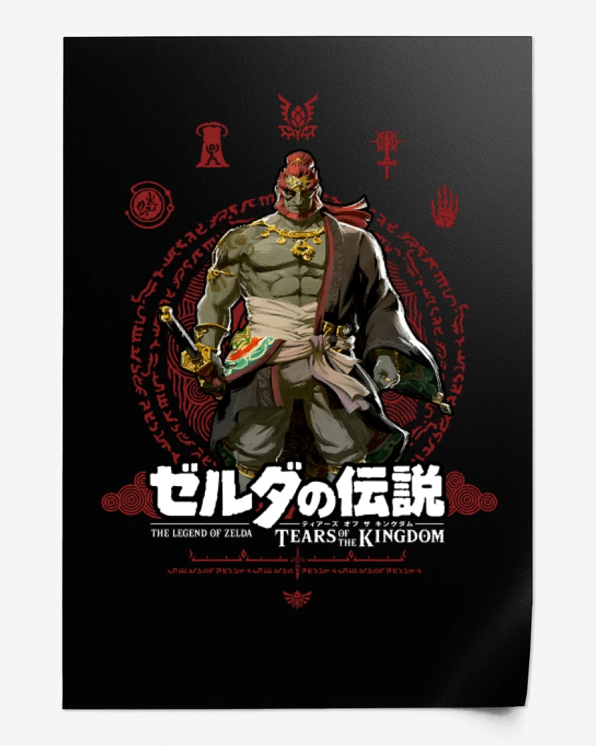 Print TOTK Ganondorf