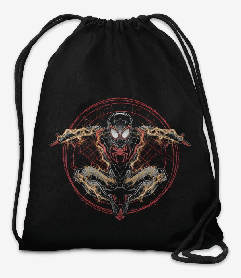 Mochila Negro de Miles Morales