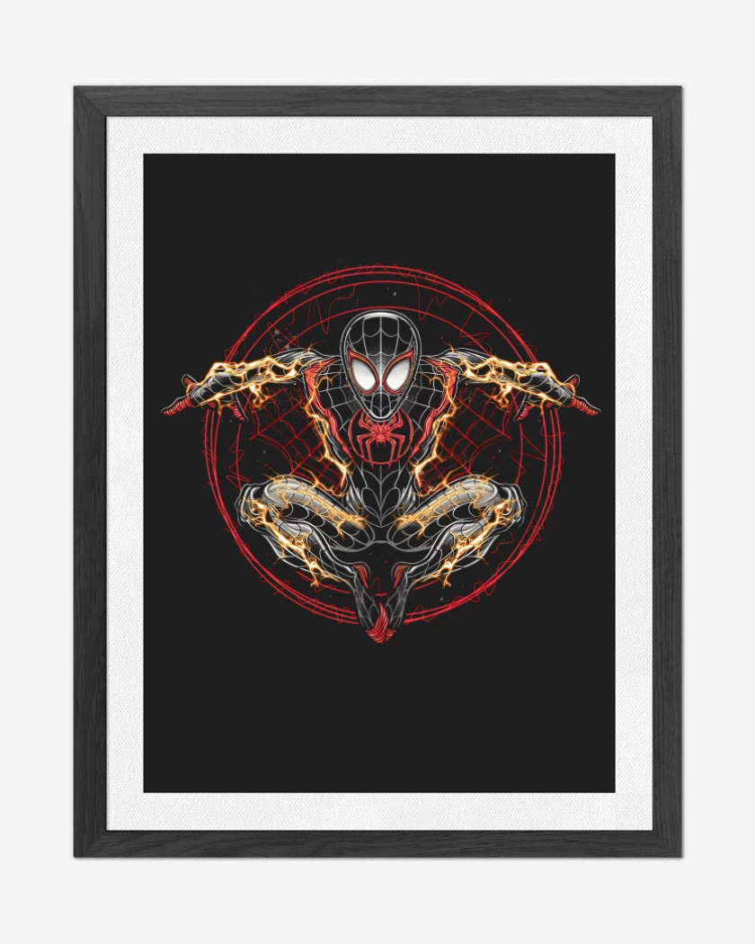 Cuadro decorativo Negro de Miles Morales