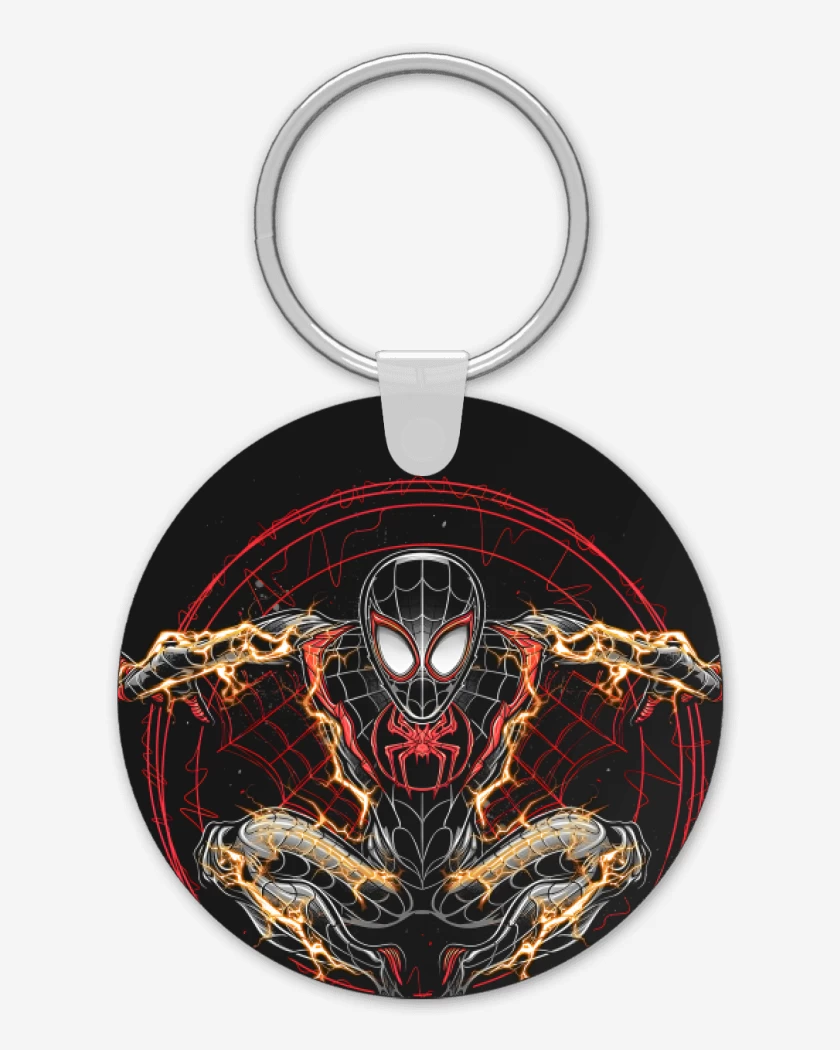 Llavero Negro de Miles Morales