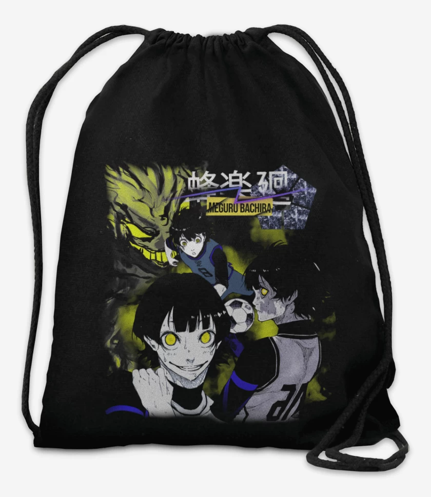 Mochila Negro de Meguro Bachira