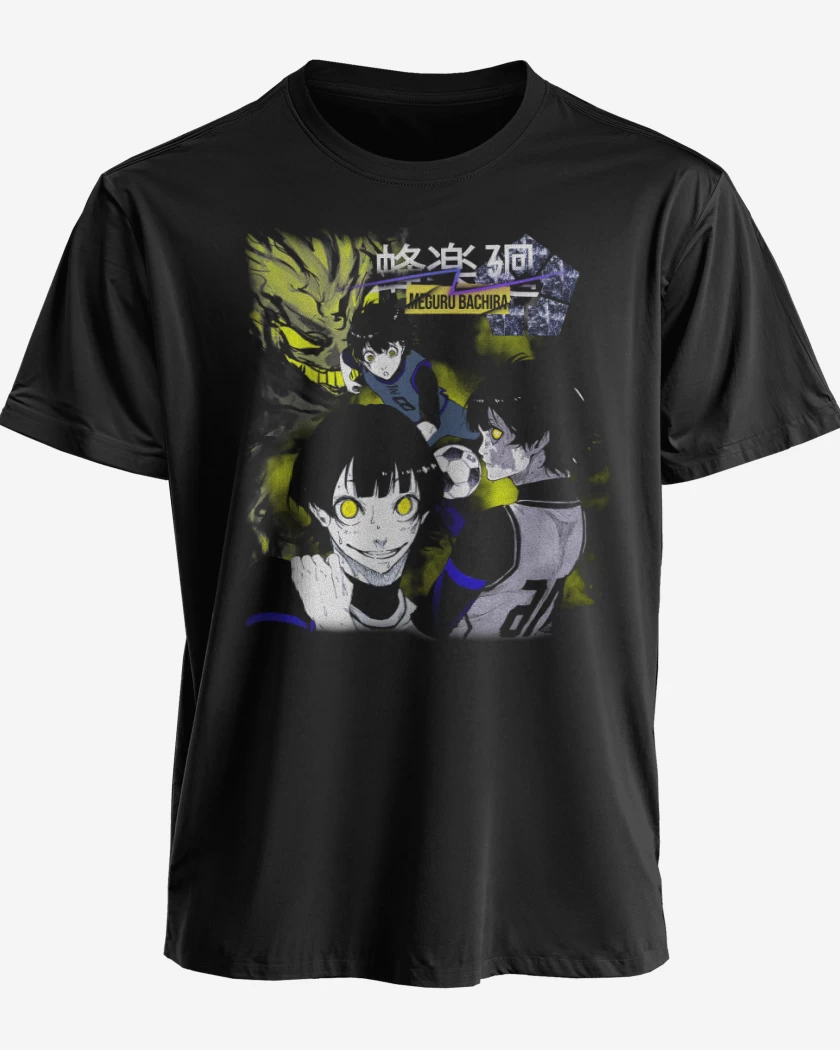 Polera premium Negro de Meguro Bachira