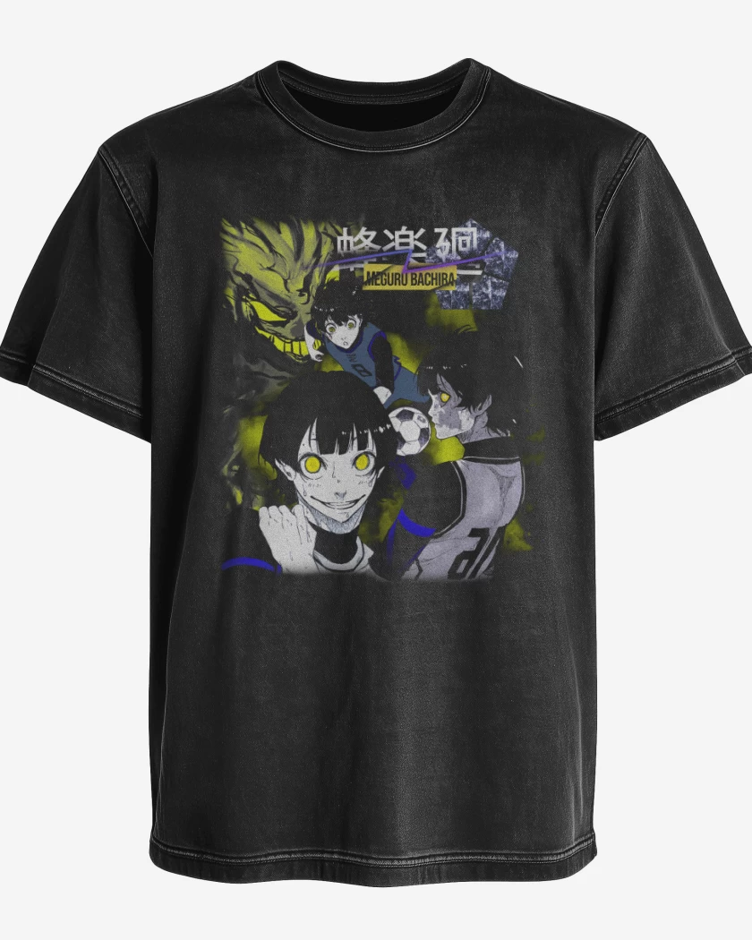 Polera desgastada Meguro Bachira