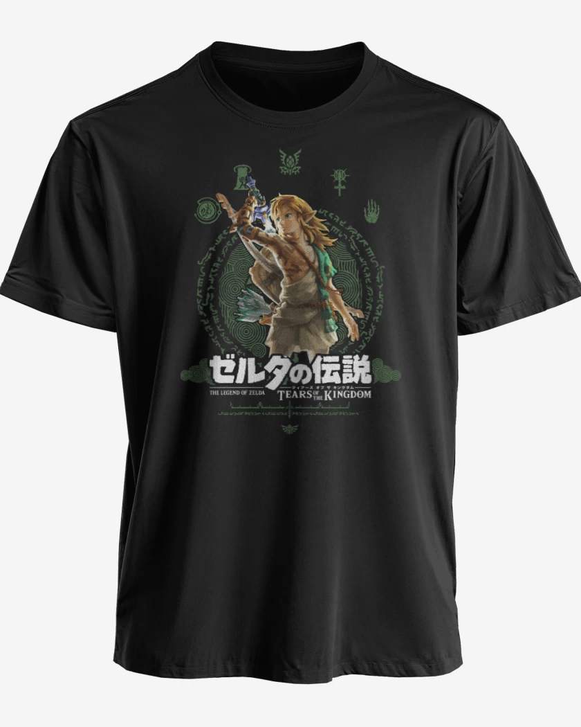 Polera premium Negro de TOTK Link