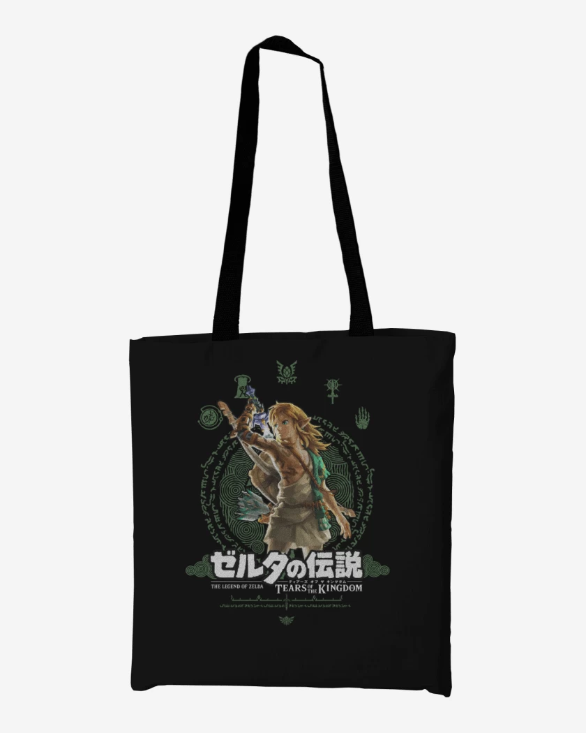 Totebag Negro de TOTK Link