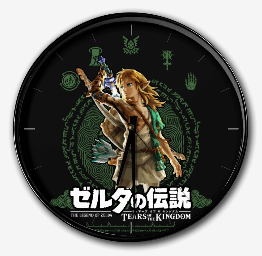 Reloj Negro de TOTK Link