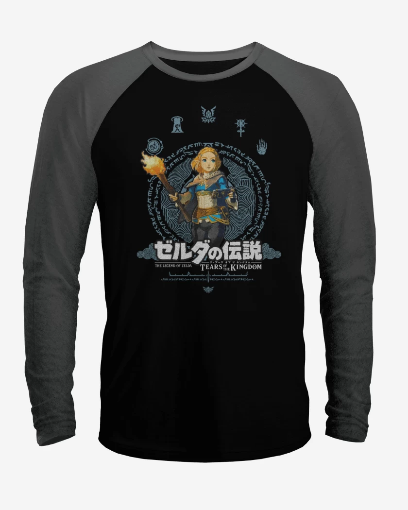 Polera Raglan TOTK Zelda
