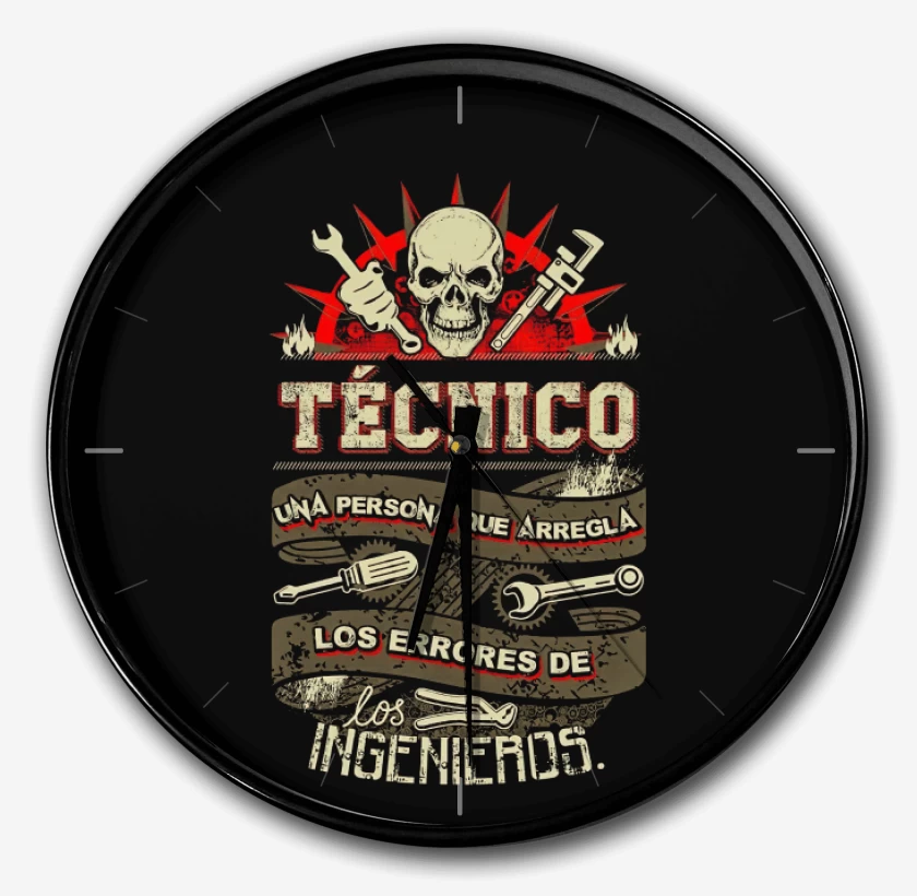 Reloj Negro de Técnico