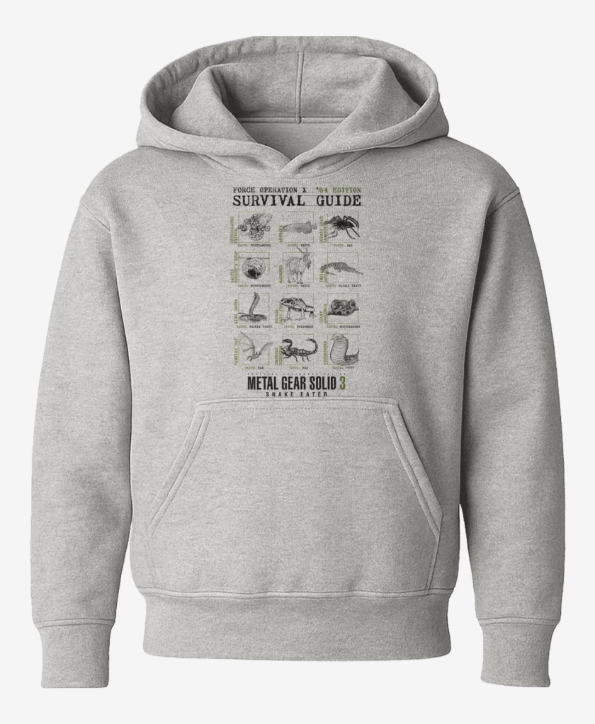 Poleron de niño Gris Melange de Survival Guide