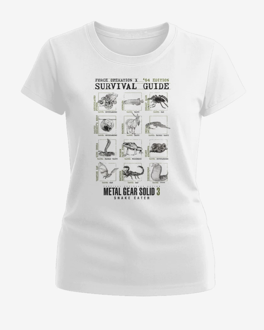 Polera de Mujer Blanco de Survival Guide