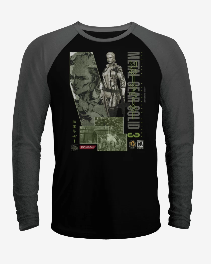 Polera Raglan MGS3 The Boss