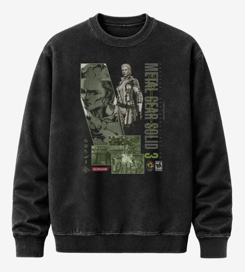 Poleron Polo Acid Wash Negro de MGS3 The Boss