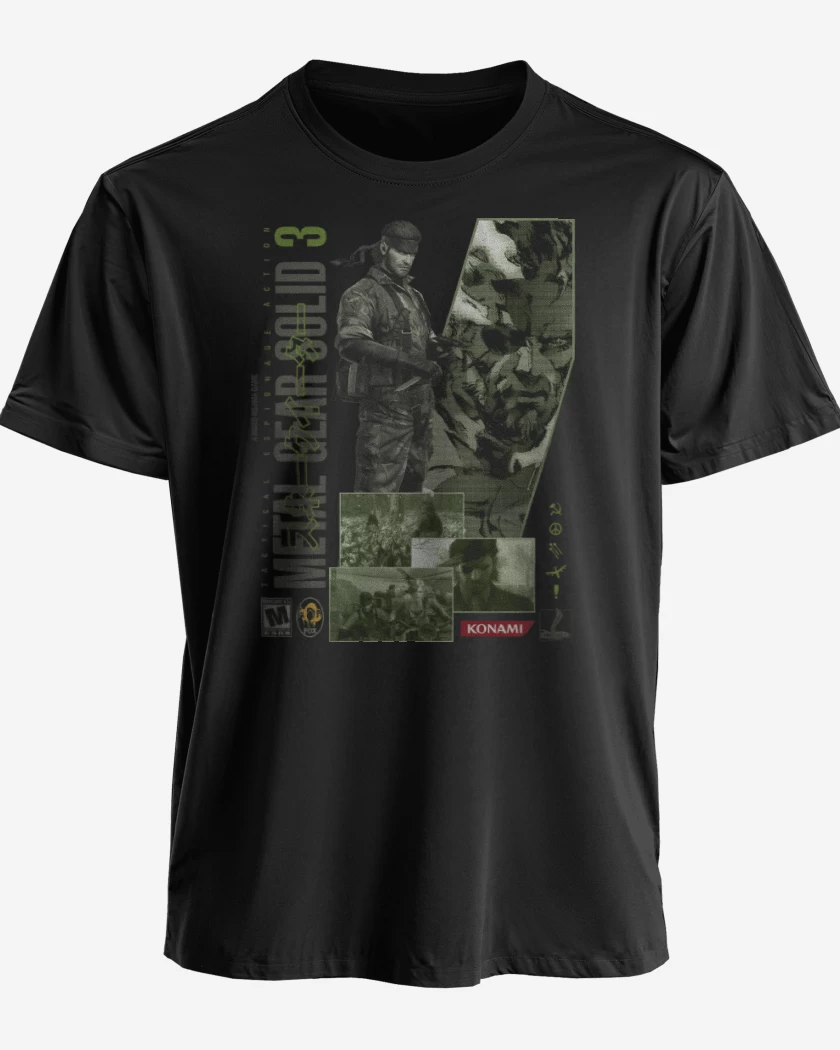 Polera MGS3 Naked Snake