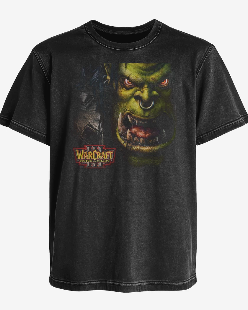 Polera desgastada Negro de Reign of chaos