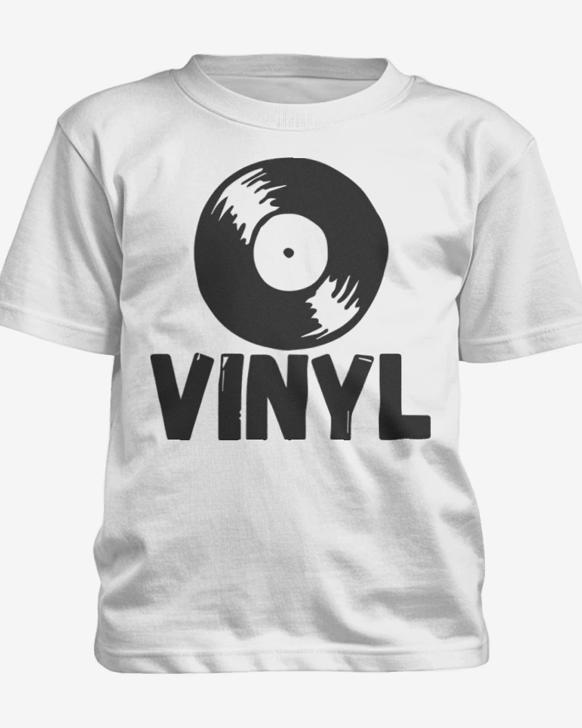 Polera de niño Blanco de Vinyl