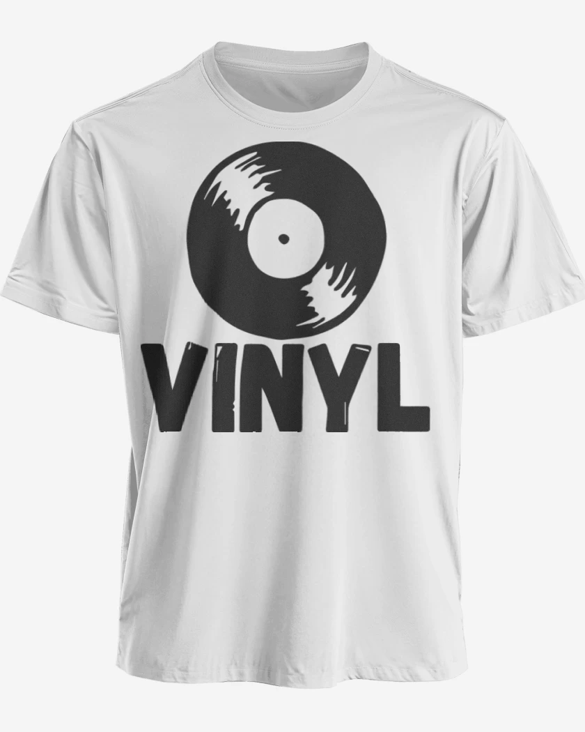 Polera premium Blanco de Vinyl